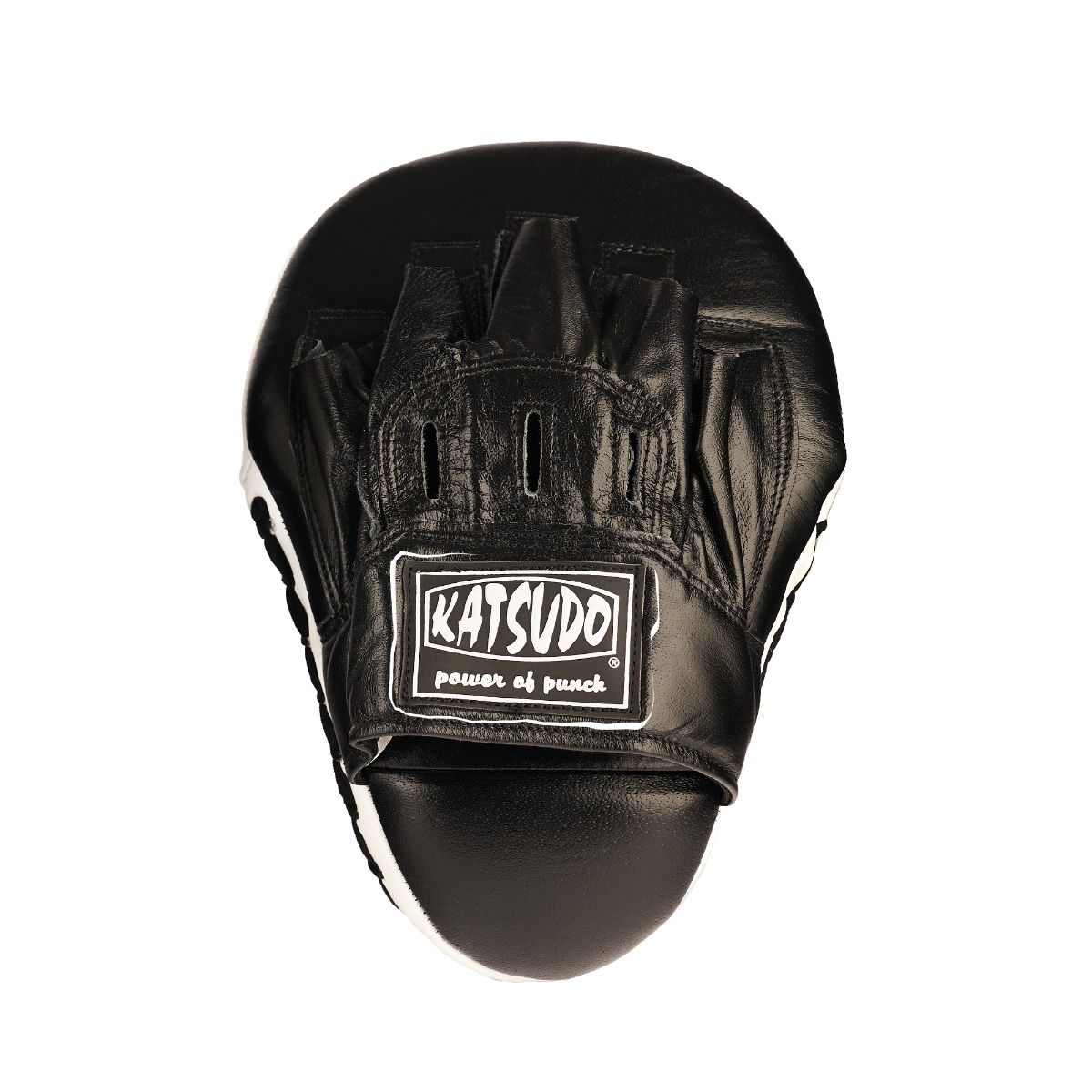 Katsudo guanti da boxe in pelle Hook, neri