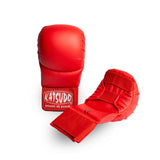 Guanti da karate Katsudo Classic, rossi