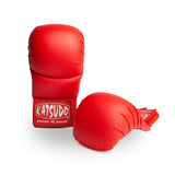 Guanti da karate Katsudo Classic, rossi