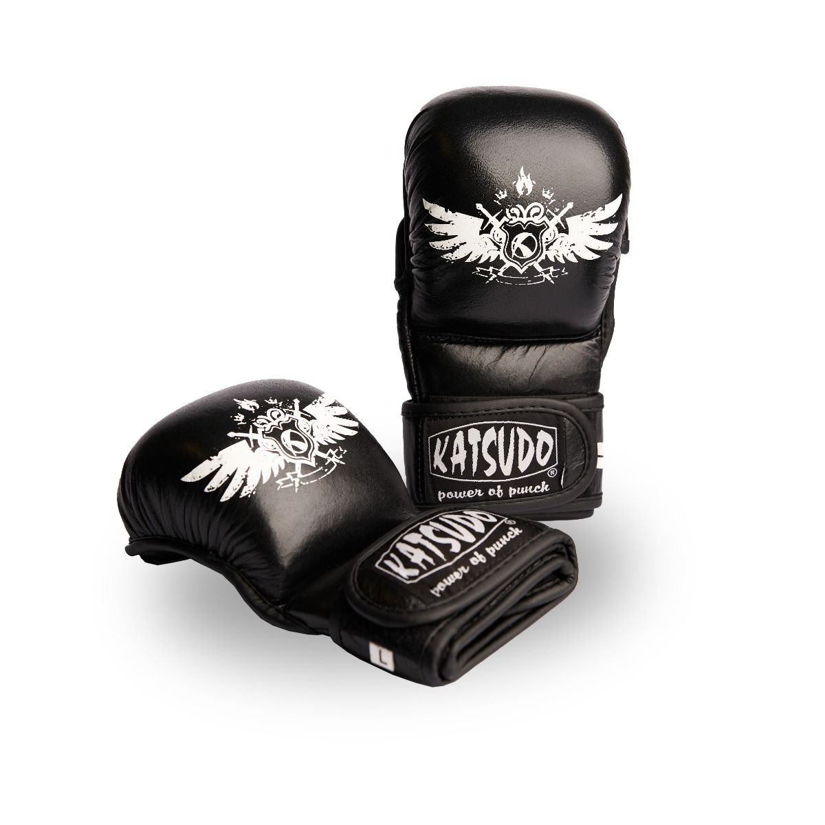 Guanti da allenamento MMA Katsudo Revenge, neri