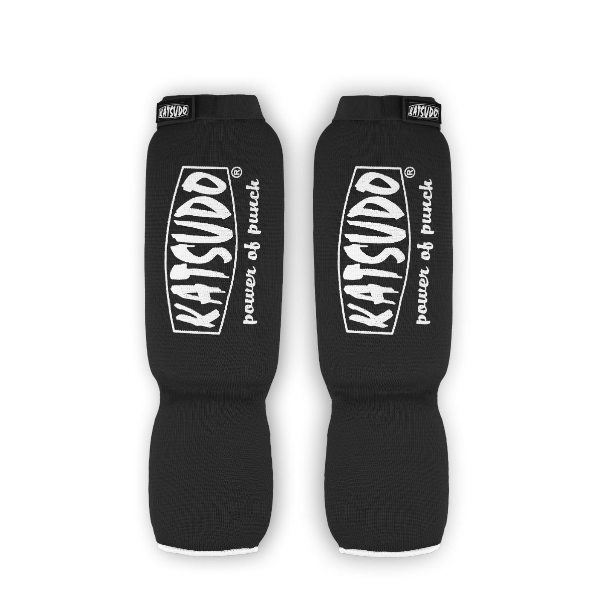 Parastinchi e protezioni per collo del piede Katsudo Strike, neri