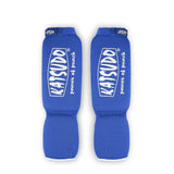 Parastinchi e protezioni per collo del piede Katsudo Strike, blu
