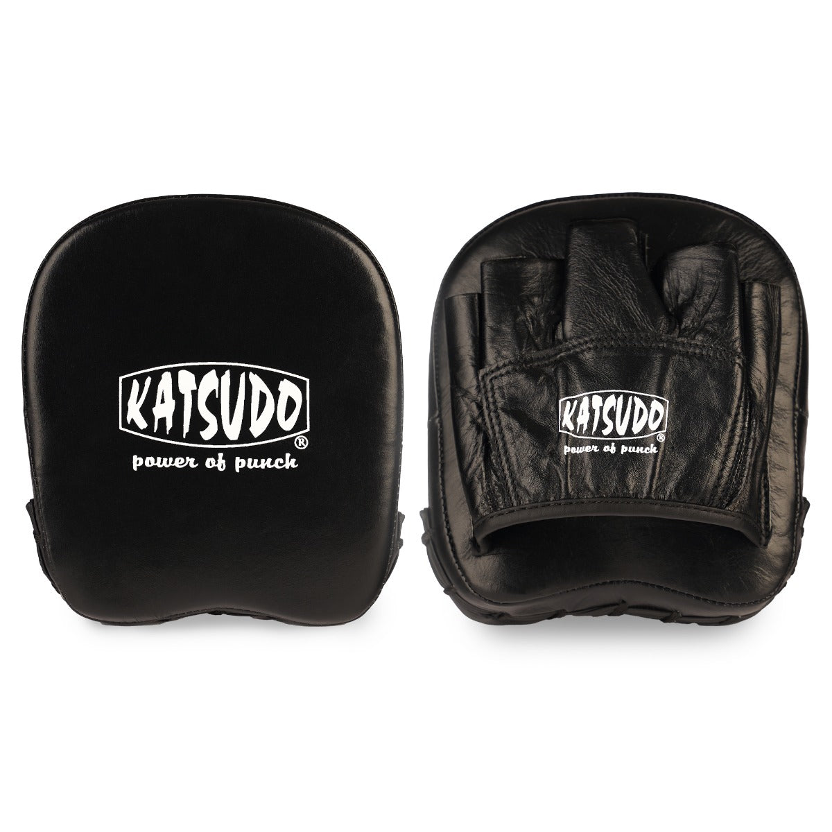 Katsudo guanti da boxe in pelle Apple, nero