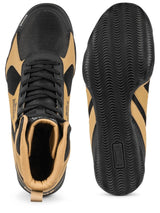 Scarpe da boxe Lonsdale Heskin, nero marrone