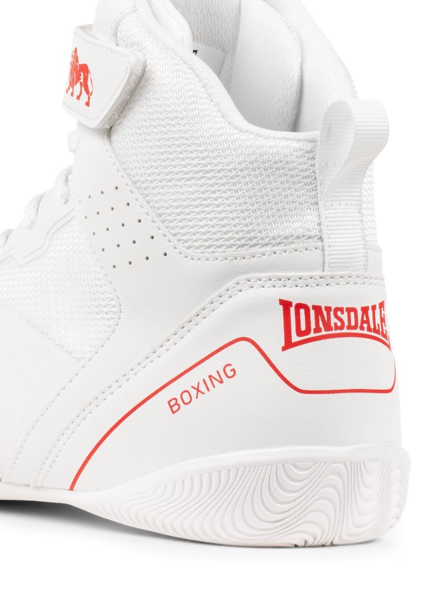 Scarpe da boxe Lonsdale Rufford, bianche