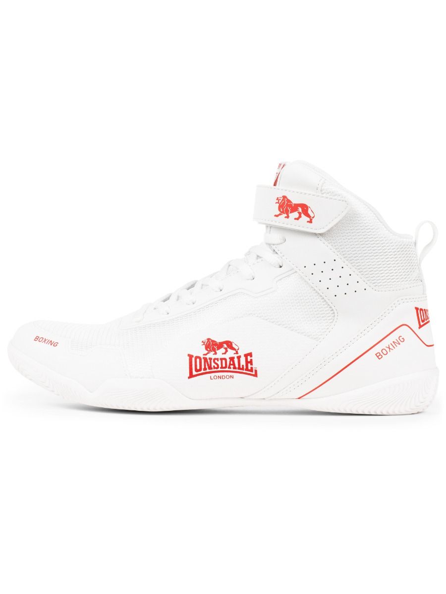 Scarpe da boxe Lonsdale Rufford, bianche