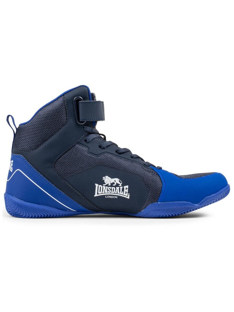 Scarpe da boxe Lonsdale Rufford, nero blu
