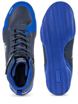 Scarpe da boxe Lonsdale Rufford, nero blu
