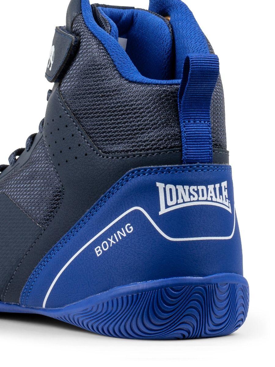 Scarpe da boxe Lonsdale Rufford, nero blu