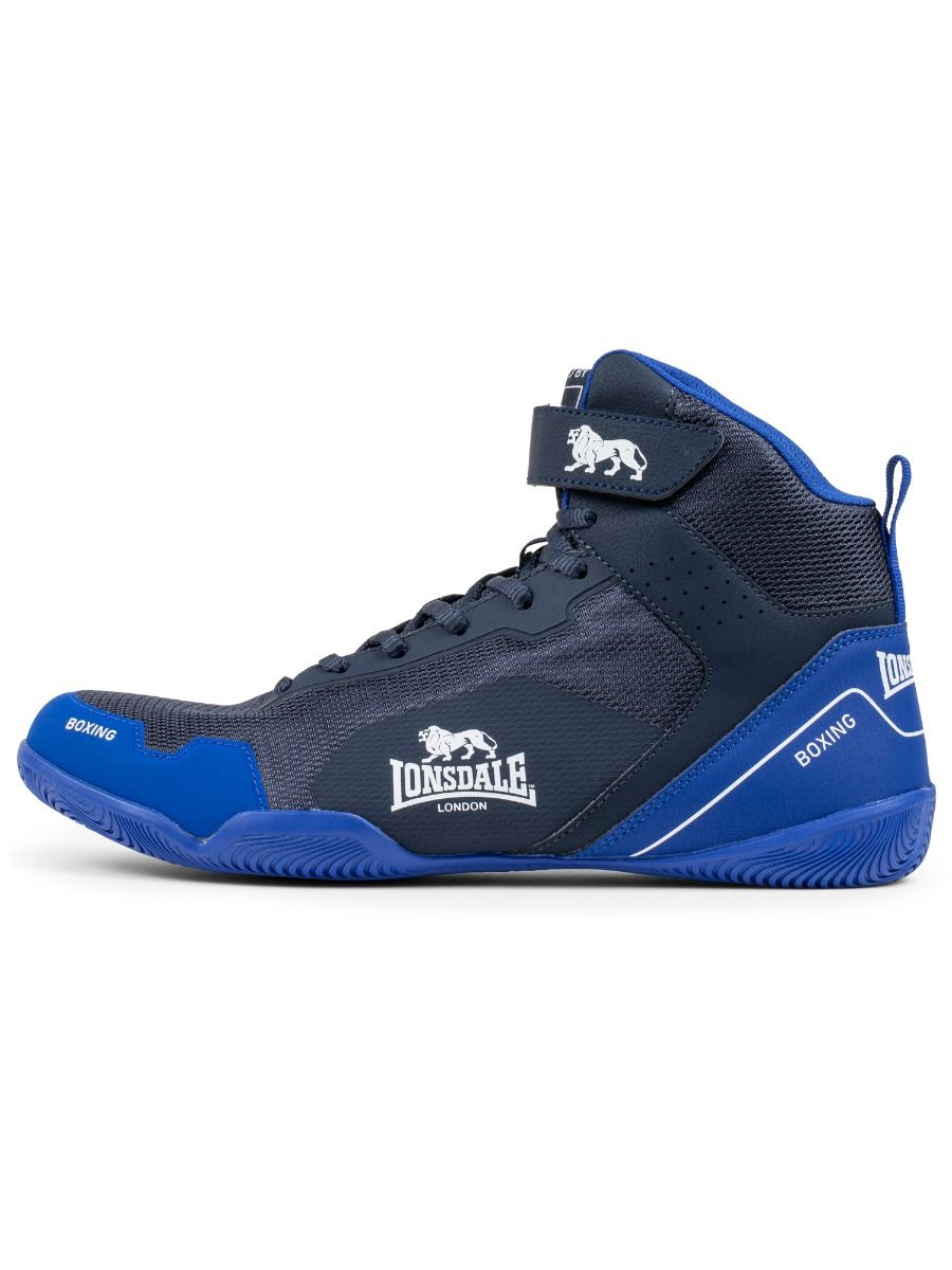 Scarpe da boxe Lonsdale Rufford, nero blu