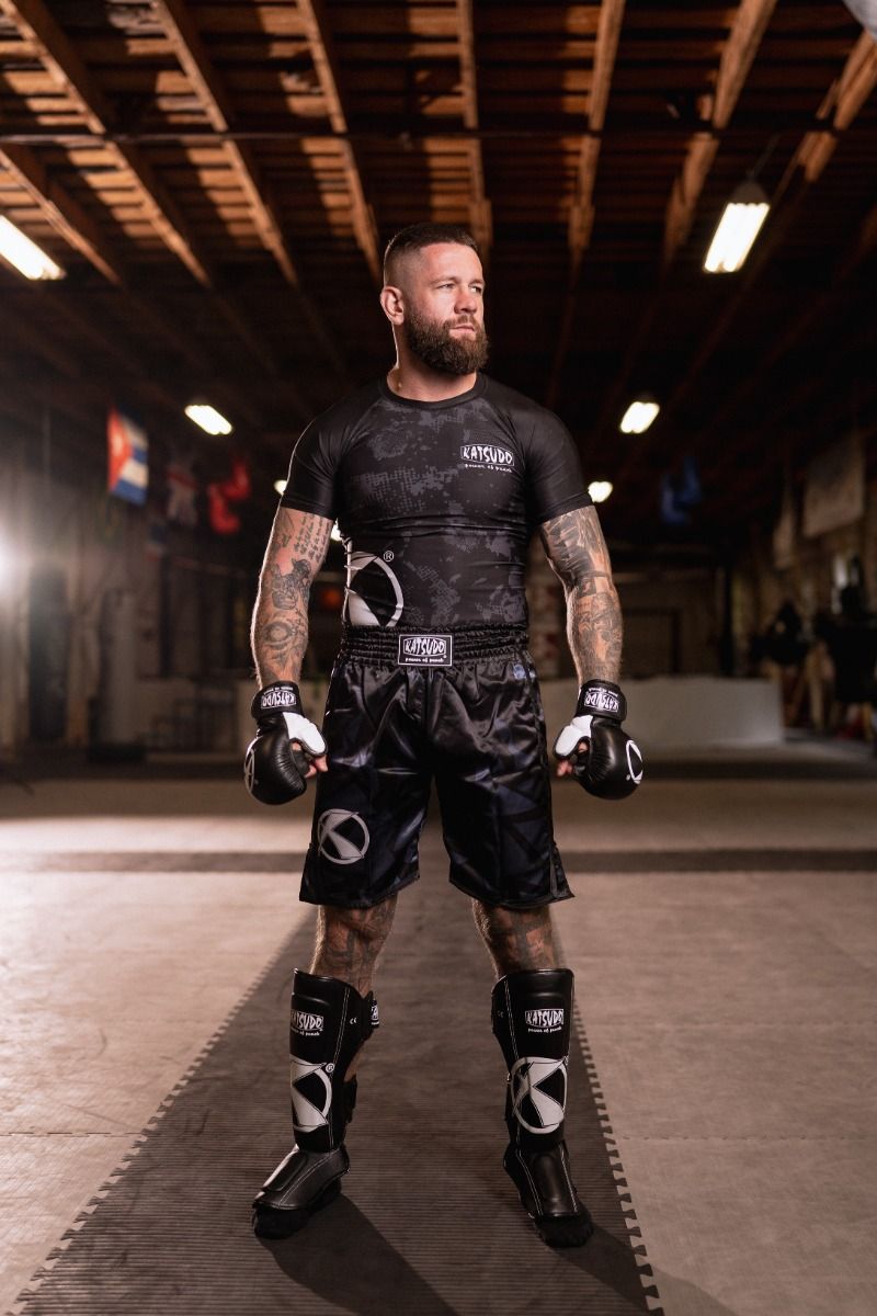 Guanti MMA Katsudo Revenge, nero e bianco