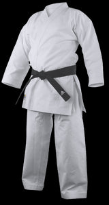 Adidas kimono per bambini KA Kigai 2.0 475g, bianco