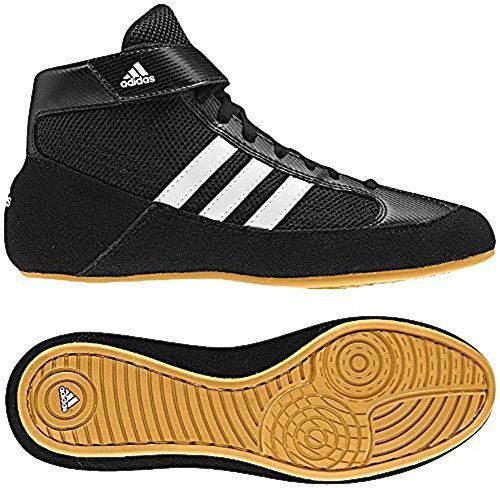 Adidas scarpe da lotta per bambini HVC K, nere
