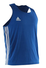 Canotta da boxe Adidas AIBA II, blu