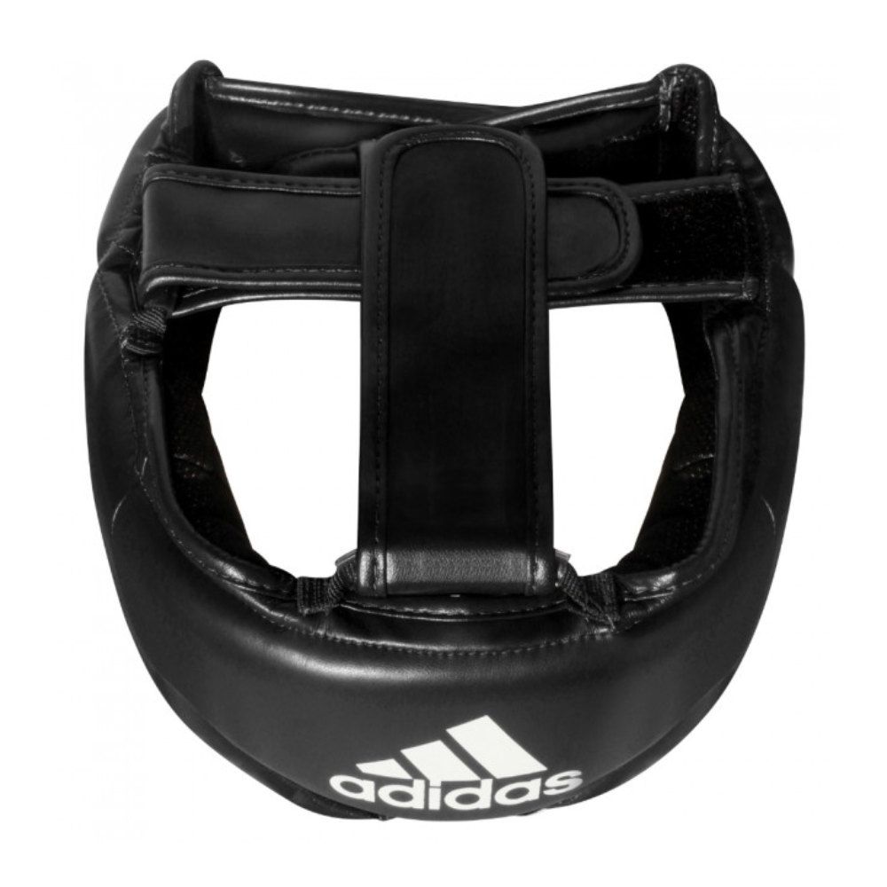 Casco da boxe Adidas Hybrid 50, nero
