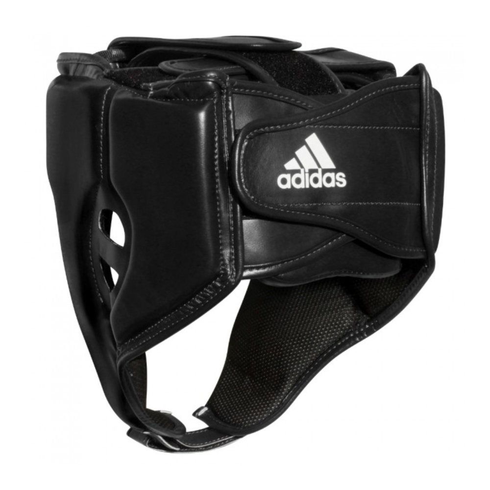 Casco da boxe Adidas Hybrid 50, nero