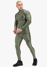 Ben Lee leggings da uomo Manoburn, oliva