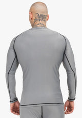 Ben Lee maglia tecnica a maniche lunghe da uomo Mossburn, grigio