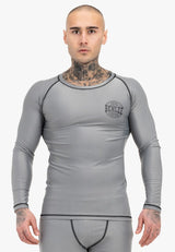 Ben Lee maglia tecnica a maniche lunghe da uomo Mossburn, grigio