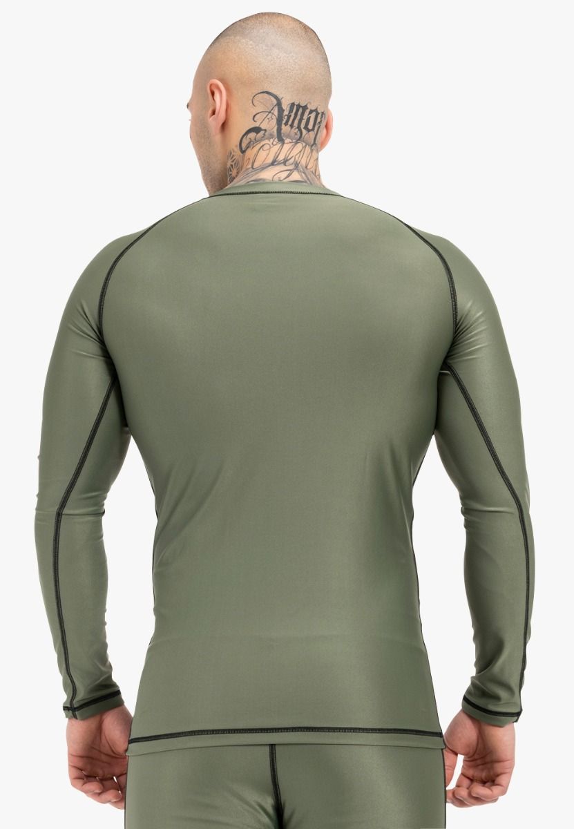 Ben Lee maglia funzionale a maniche lunghe da uomo Mossburn, oliva