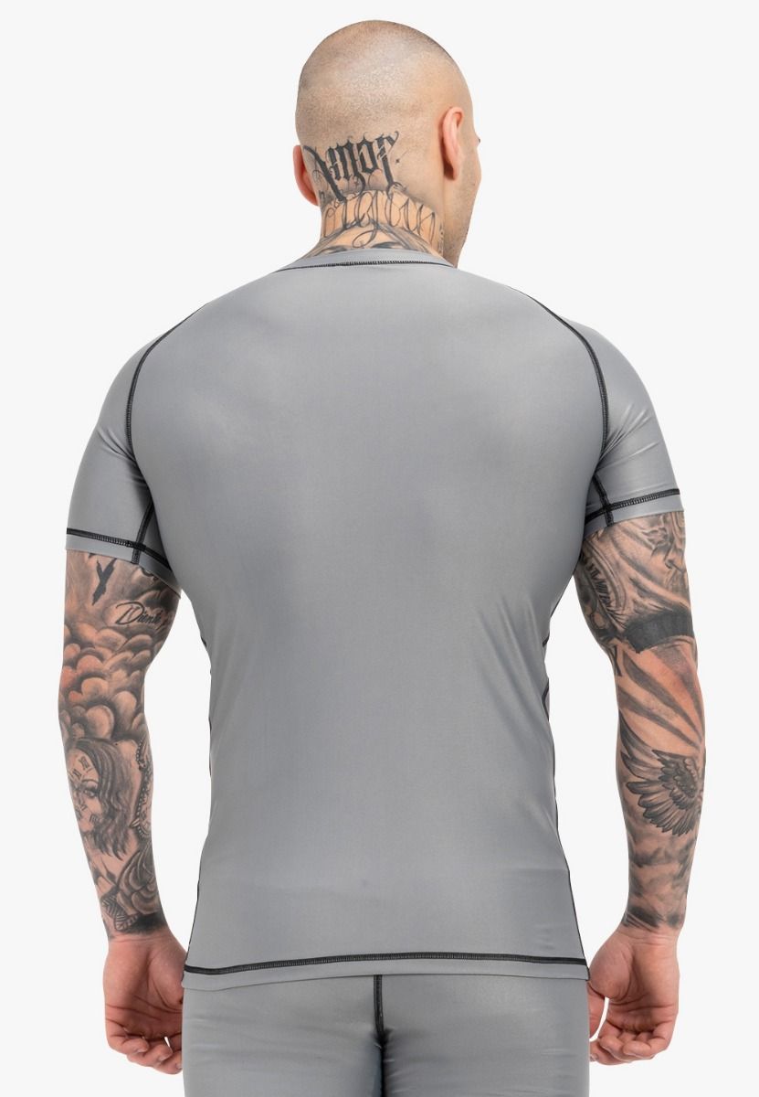 Ben Lee maglietta funzionale da uomo a maniche corte Limehills, grigia