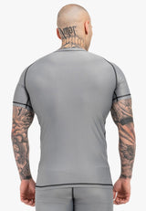 Ben Lee maglietta funzionale da uomo a maniche corte Limehills, grigia