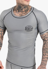 Ben Lee maglietta funzionale da uomo a maniche corte Limehills, grigia