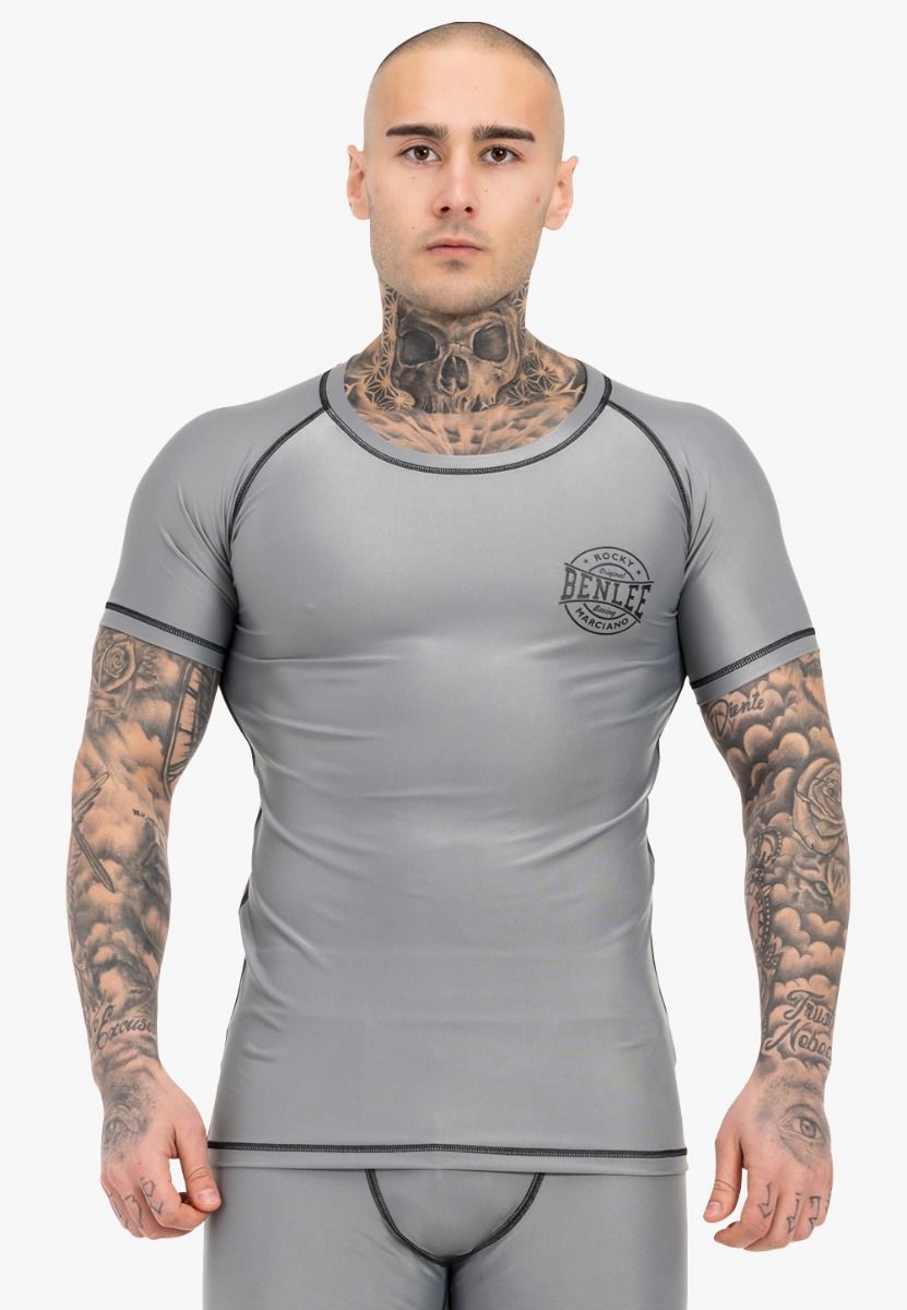 Ben Lee maglietta funzionale da uomo a maniche corte Limehills, grigia