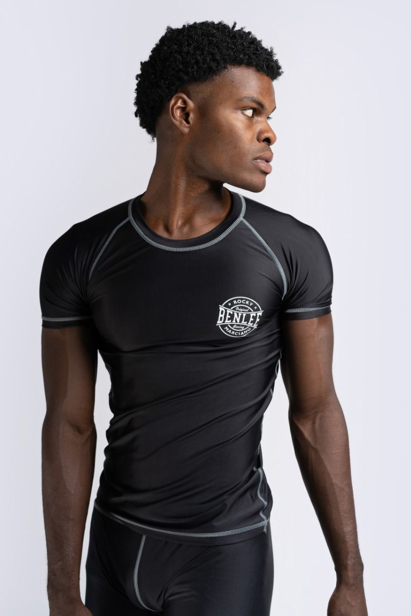 Ben Lee maglietta funzionale da uomo a maniche corte Limehills, nera