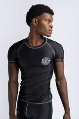 Ben Lee maglietta funzionale da uomo a maniche corte Limehills, nera