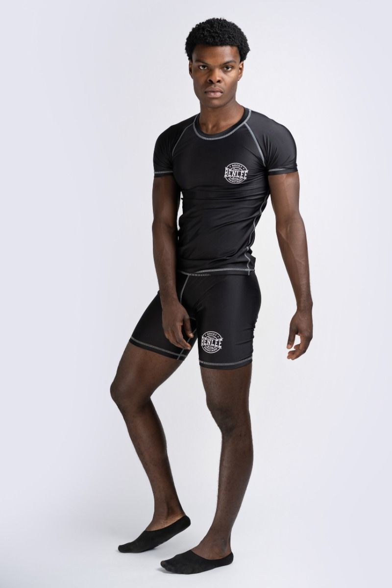 Ben Lee maglietta funzionale da uomo a maniche corte Limehills, nera