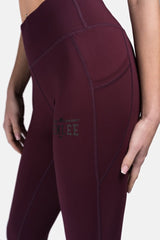 Ben Lee leggings da donna Maribel, rosso sangue di bue