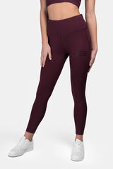 Ben Lee leggings da donna Maribel, rosso sangue di bue