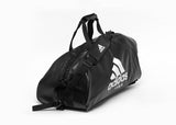 Borsa da judo in similpelle Adidas, nera