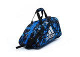 Borsa da judo Adidas Camo, blu