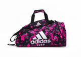 Borsa da judo Adidas Camo, rosa