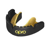 Paradenti Opro Gold Braces, nero-oro