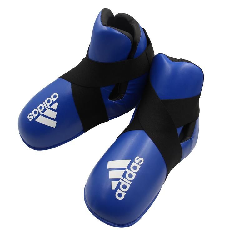 Adidas pantofole da kickboxing Super Safety, blu