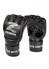Guanti da MMA Zebra Pro Fight, neri