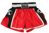 Katsudo pantaloncini da Muay Thai Huricane, rossi