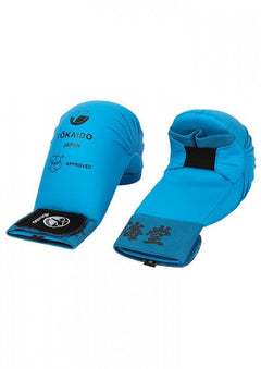 Tokaido γάντια καράτε WKF Kanji, μπλε
