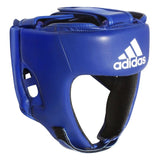 Casco da boxe Adidas Hybrid 50, blu