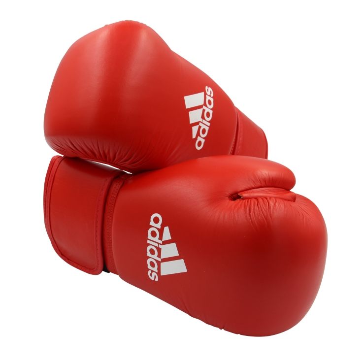 Guantoni da boxe Adidas Wako, rossi