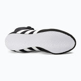 Scarpe da boxe Adidas HOG.2, nero-bianco