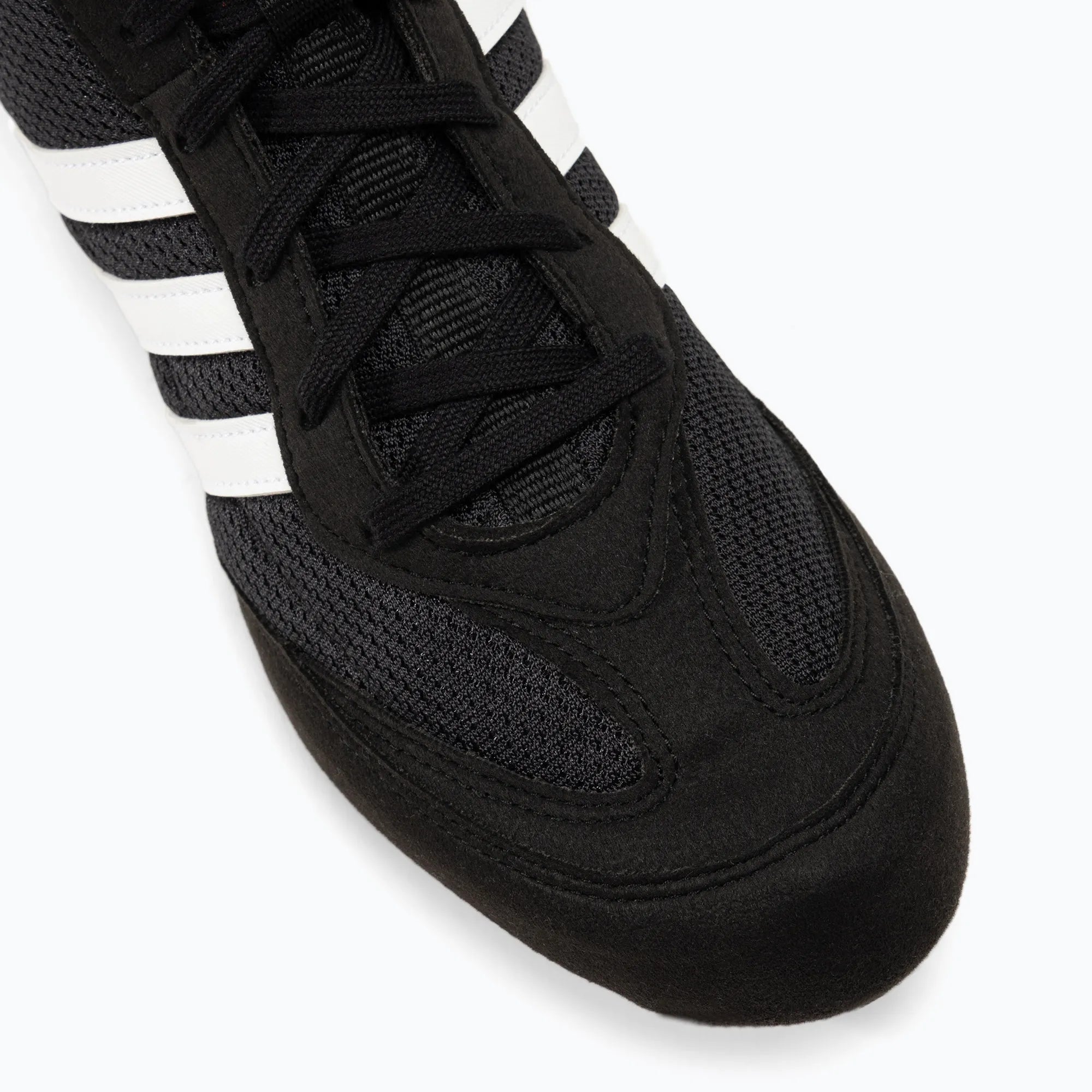 Scarpe da boxe Adidas HOG.2, nero-bianco