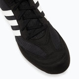 Scarpe da boxe Adidas HOG.2, nero-bianco