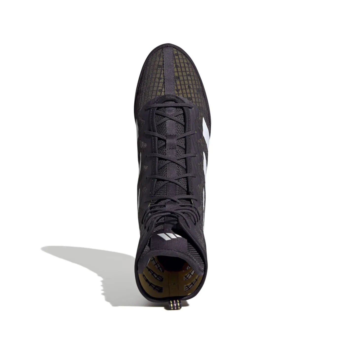 Adidas scarpe da boxe HOG 4, nero-giallo