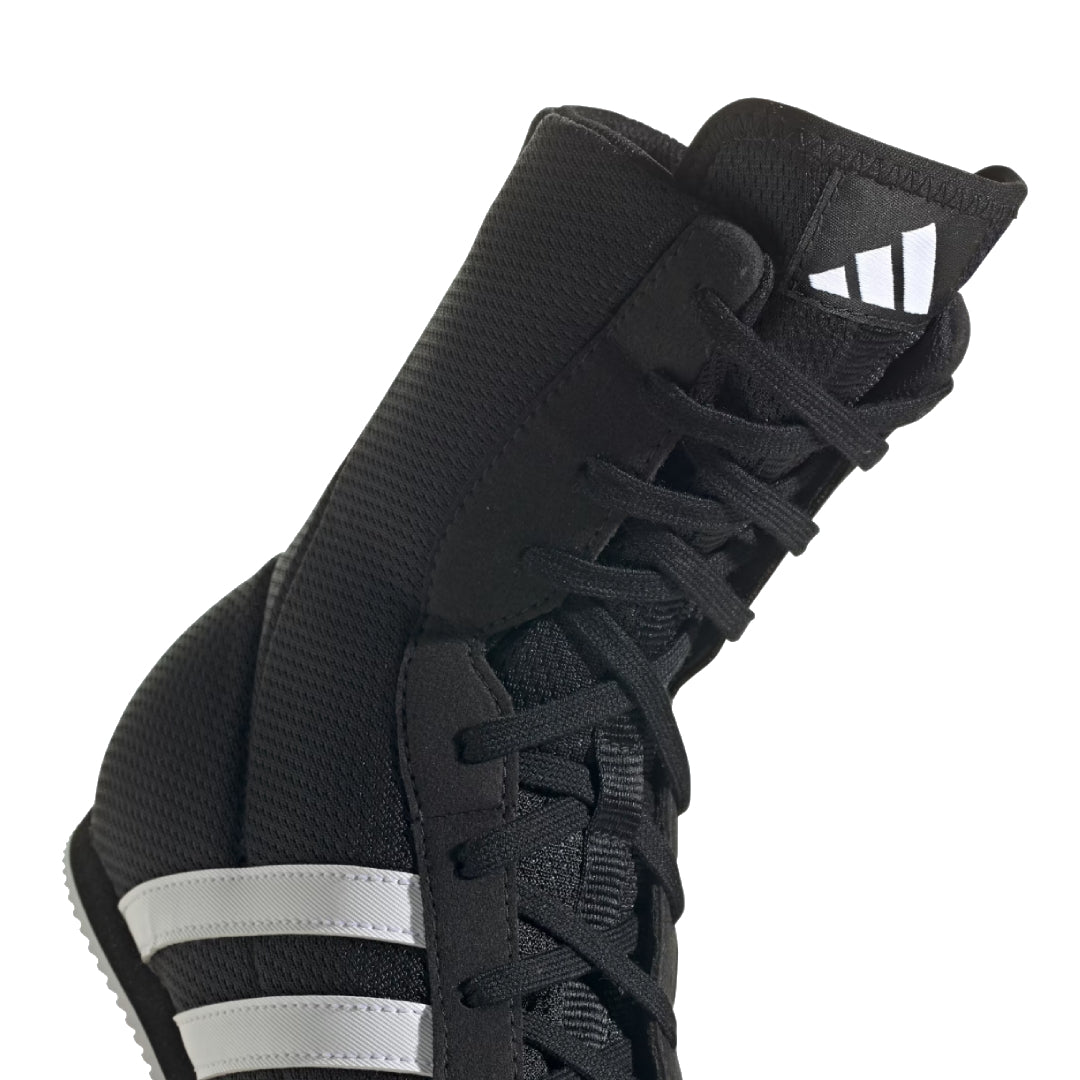 Scarpe da boxe Adidas HOG.2, nero-bianco