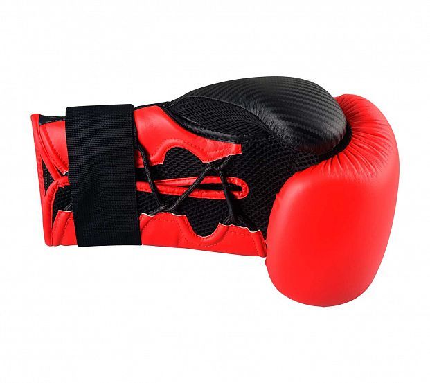 Guantoni da boxe Adidas Hybrid 250, rosso-nero