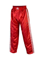 Adidas pantaloni kickboxing in raso Contact, rossi